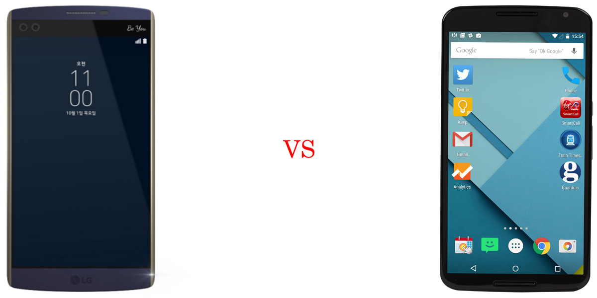 LG V10 versus Nexus 6P 1